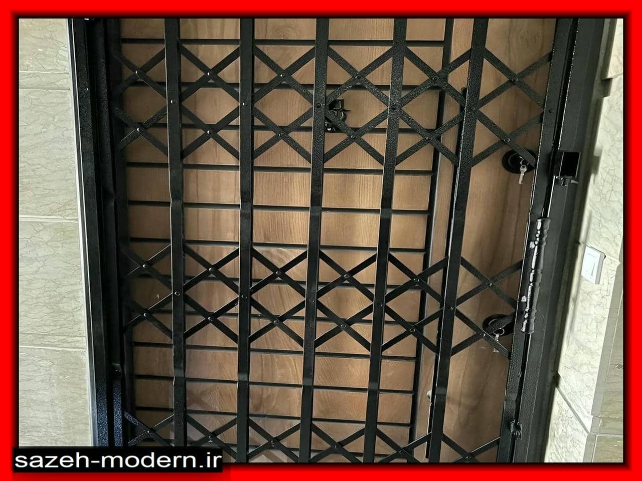 خدمات نصب درب آکاردئونی
