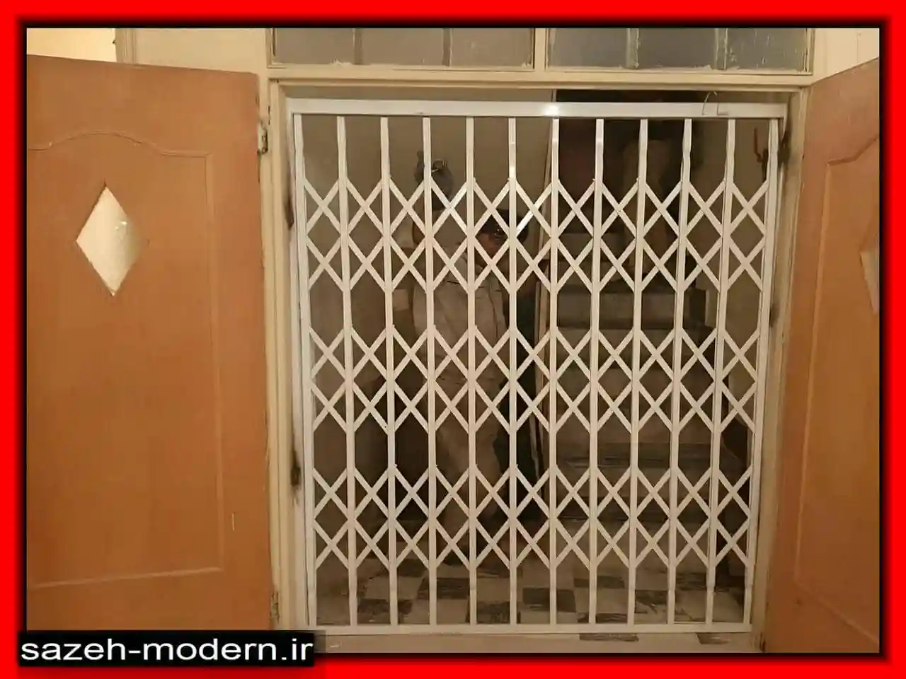 مزایای امنیتی درب آکاردئونی