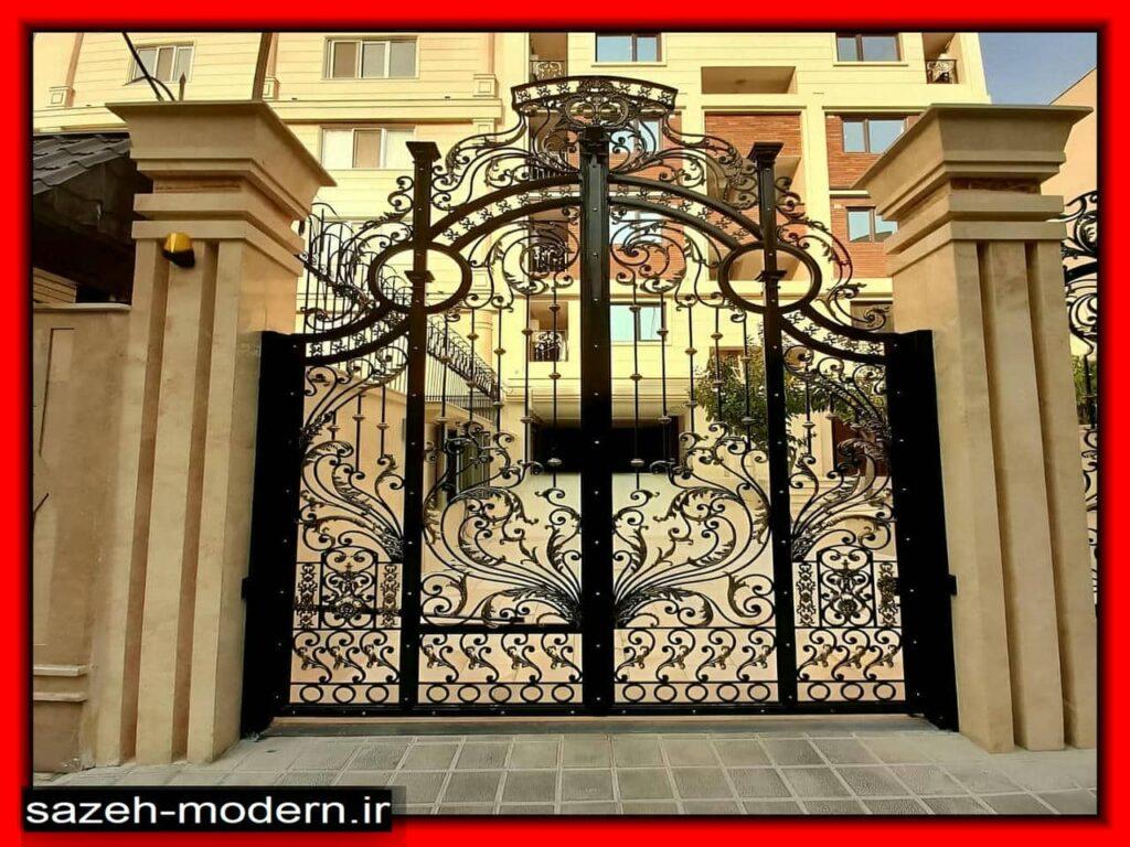 خرید درب ویلایی فرفورژه