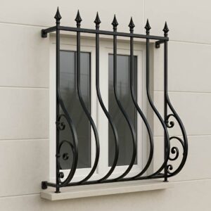 حفاظ پنجره مدل نیزه ای قوس دار زیبا و مقاوم