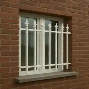 حفاظ پنجره مدل نیزه دار ساده مقاوم و اقتصادی