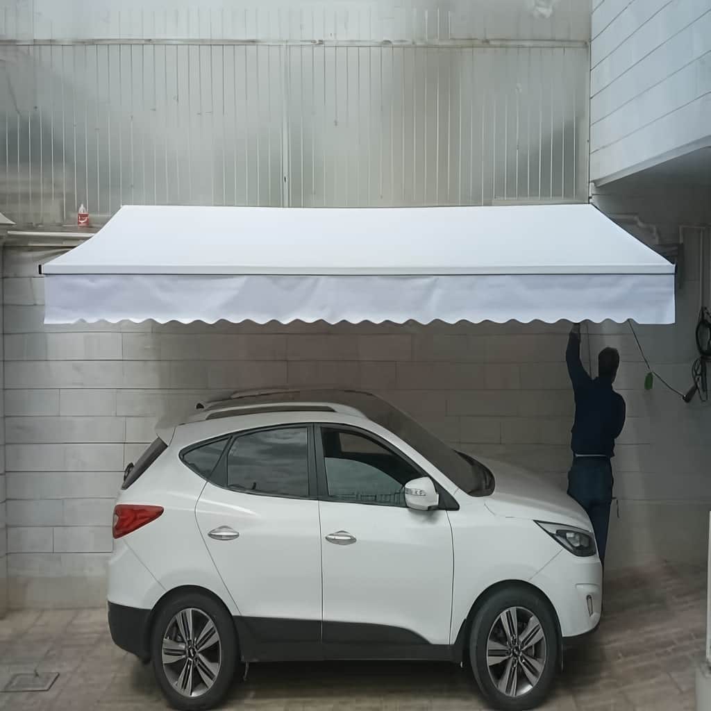 سایبان برقی پارکینگ