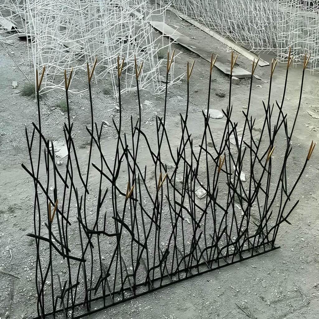 fence-wall-protection-deer-antler-spear-tl خرید حفاظ شاخ گوزنی گالوانیزه