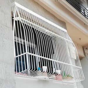 حفاظ پنجره مدل سبدی ارکیده با جاگلدانی کاربردی