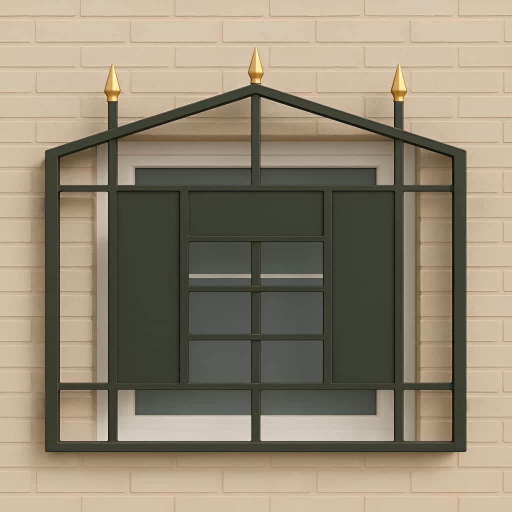 حفاظ پنجره مدل نردبانی مستحکم و مدرن