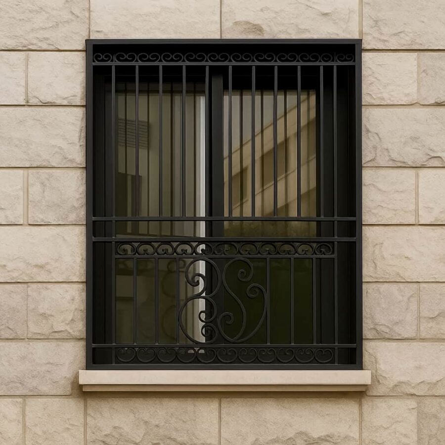 حفاظ پنجره مدل کلاسیک سلطنتی لوکس