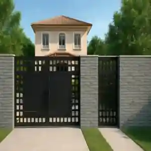 درب مدرن کوآدرا ویلایی فلزی