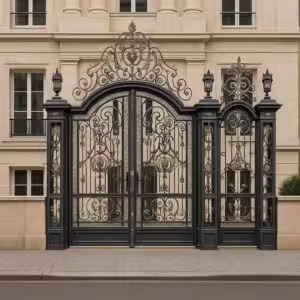 درب فلزی پیچک مدرن لوکس