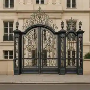 درب فلزی پیچک مدرن لوکس