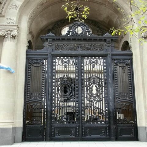 villa-door-wrought-iron-mn ساخت درب حیاط ورودی ویلایی لوکس