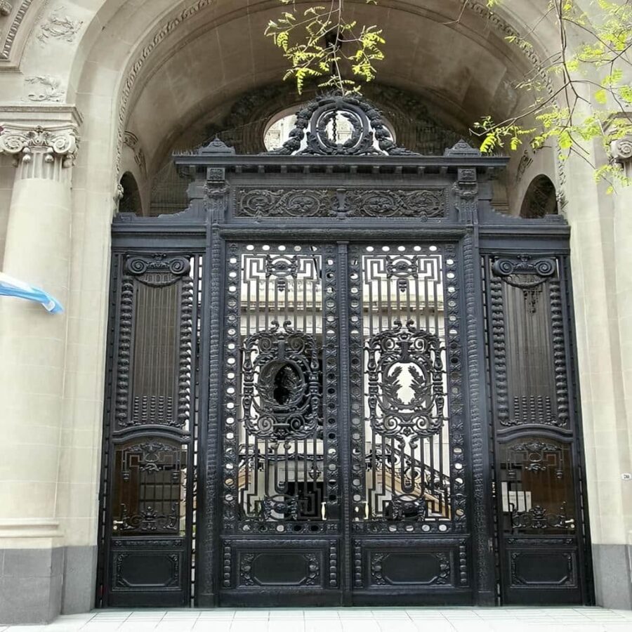 ساخت درب حیاط ورودی ویلایی لوکس