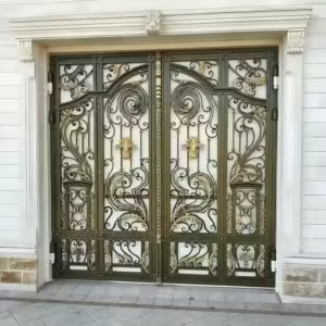 درب حیاط آهنی جدید و ارزان