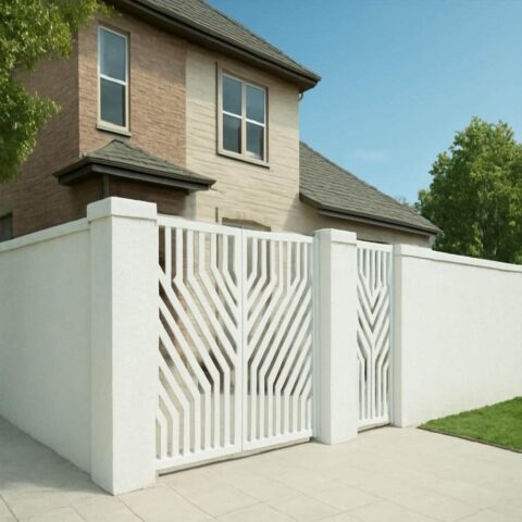 درب مدرن اسپاین ورودی ویلا