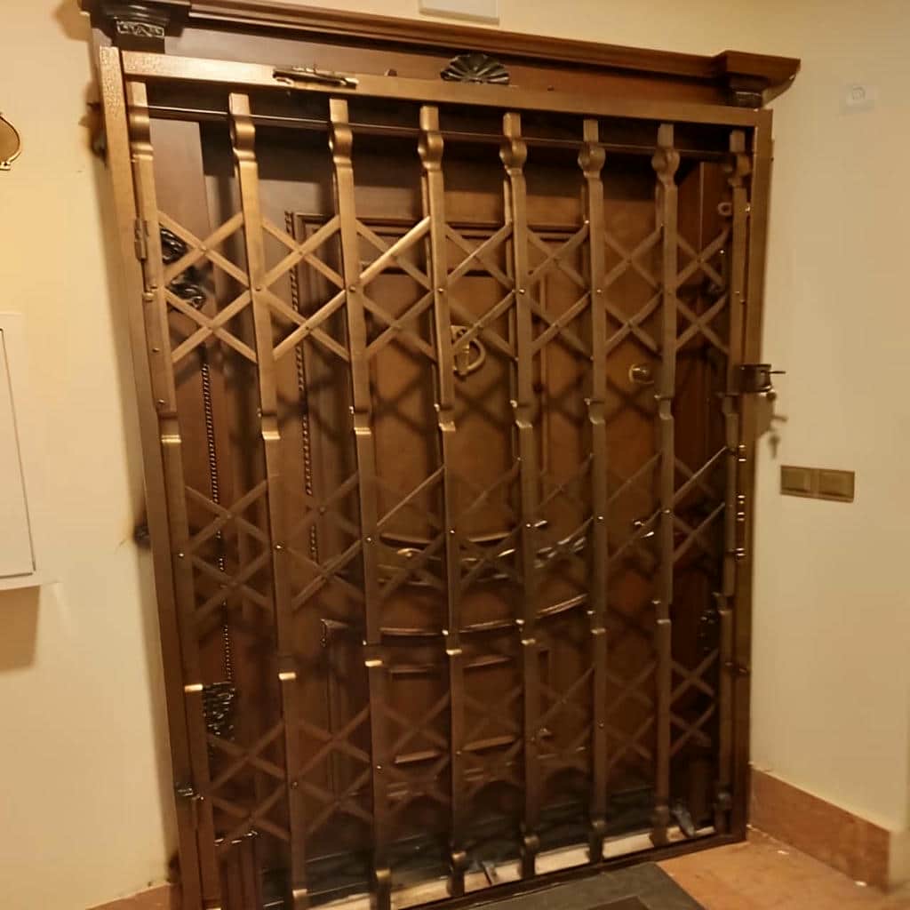 خرید درب آکاردئونی فلزی در زاهدان