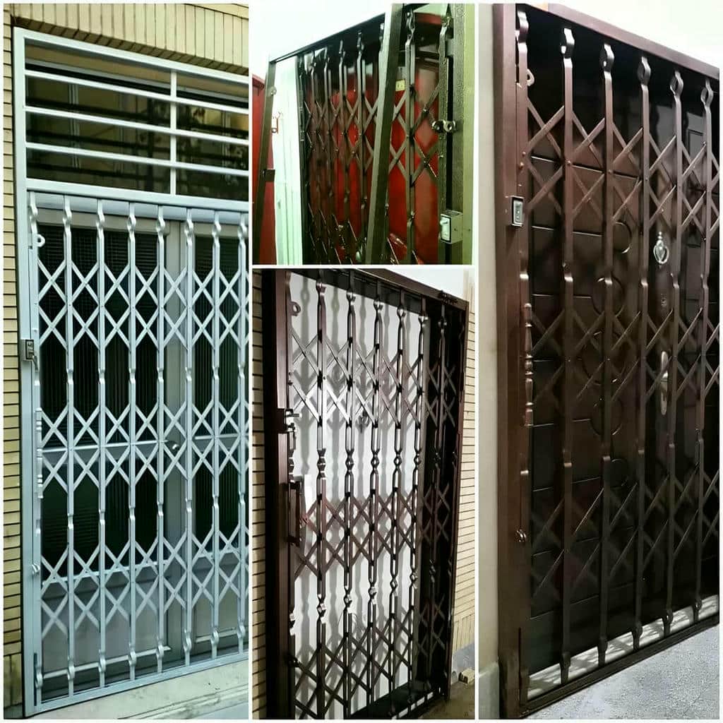 خرید درب آکاردئونی فلزی در اراک