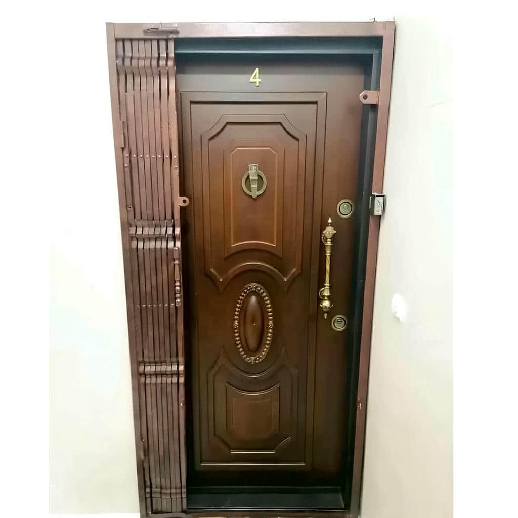 نصب درب آکاردئونی چهارگل در فردیس کرج