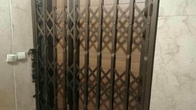 درب آکاردئونی در اصفهان