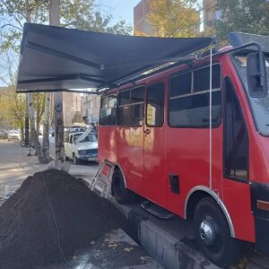 سایبان برقی اتوماتیک در شیراز