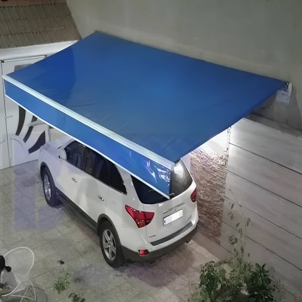 سایبان برقی اتوماتیک در چالوس