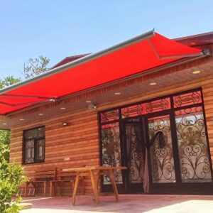 سایبان برقی اتوماتیک در بندر دیلم