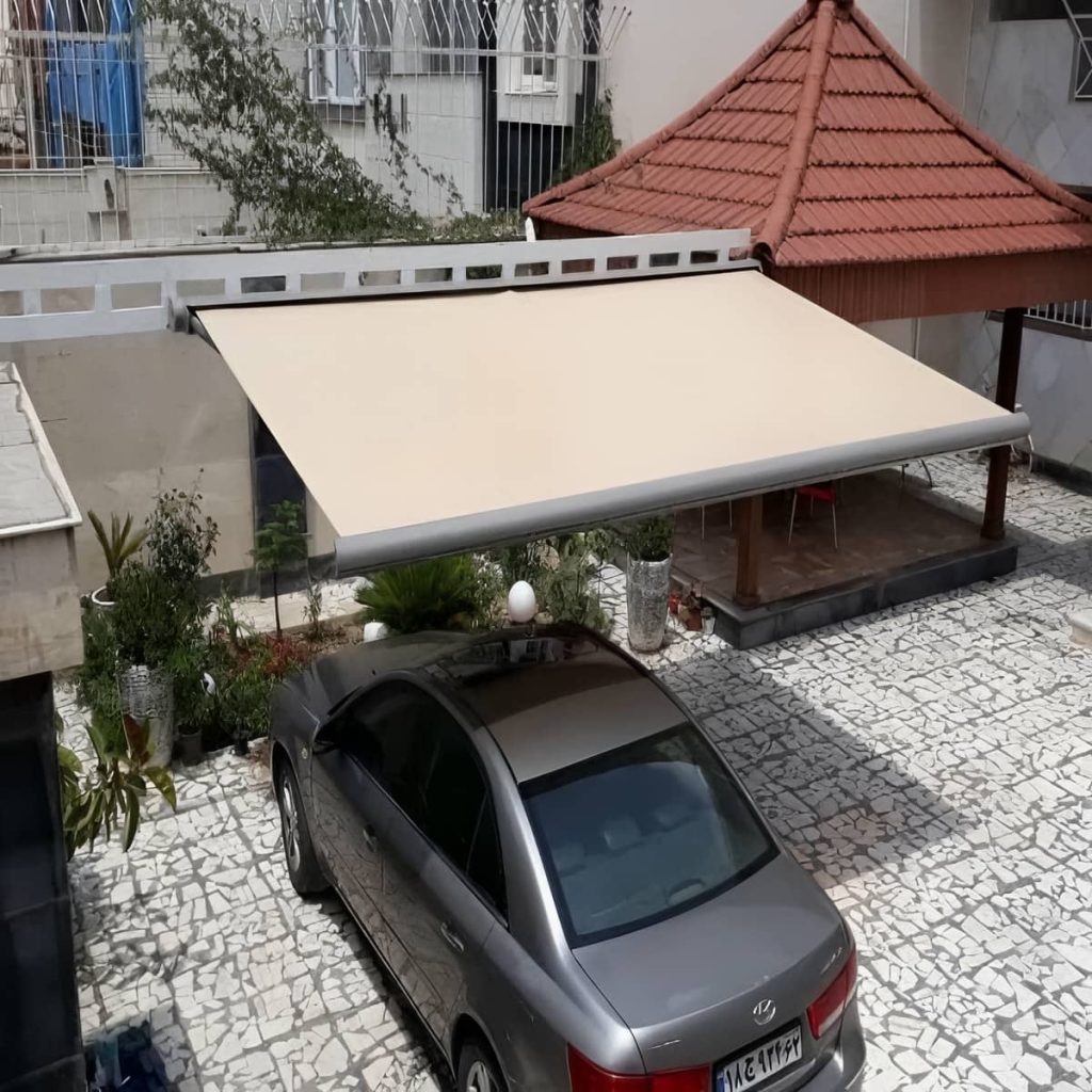 خرید سایبان برقی اتوماتیک بازویی در چالوس