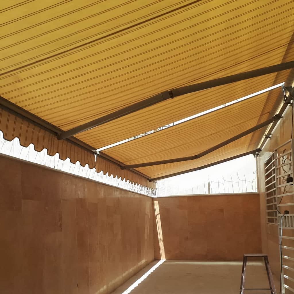 خرید سایبان برقی اتوماتیک بازویی در استان مازندران