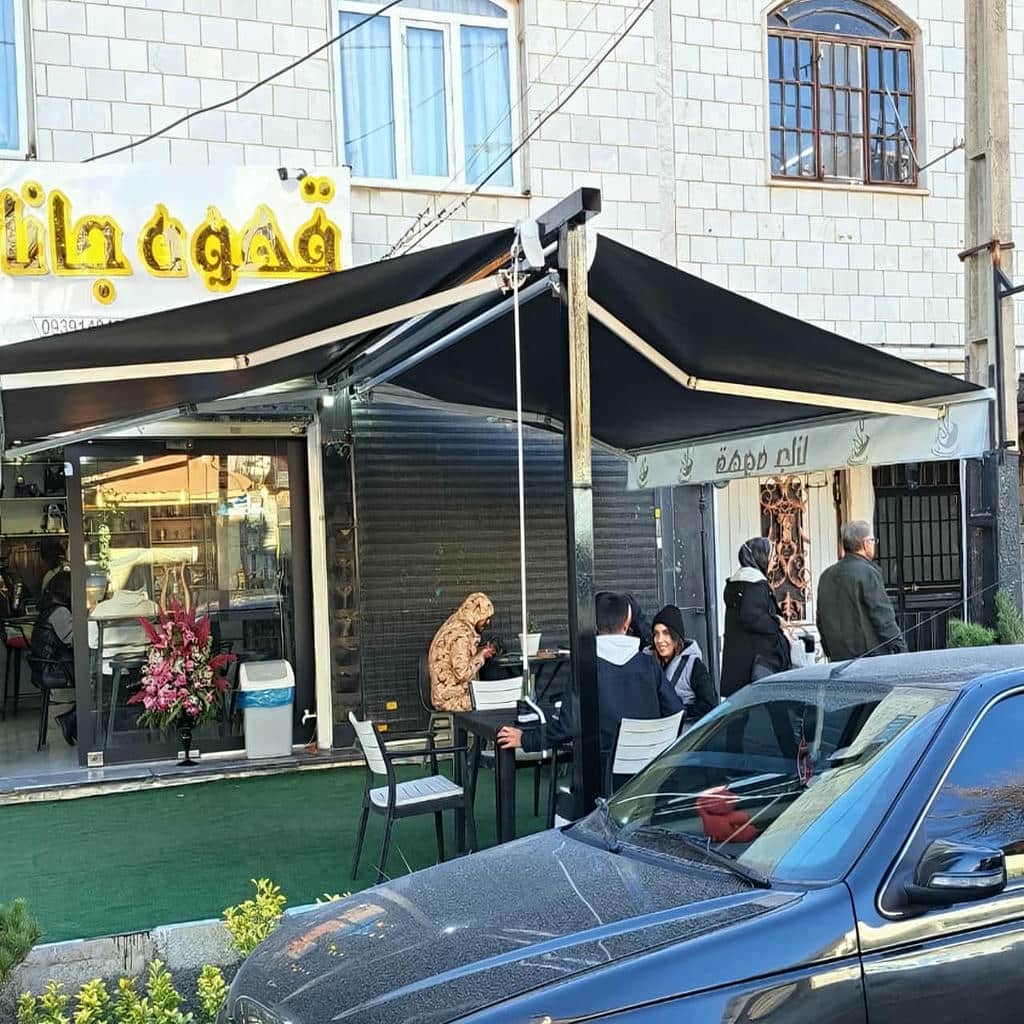 خرید سایبان برقی اتوماتیک بازویی در کردان