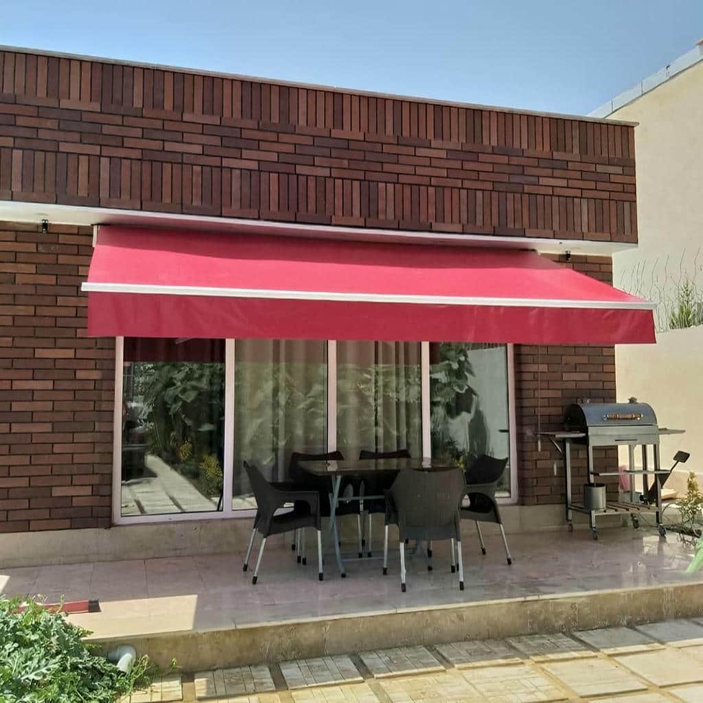 قیمت سایبان برقی اتوماتیک پارچه ضدآب در اصفهان