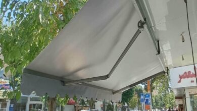 سایبان برقی اتوماتیک در کرمان