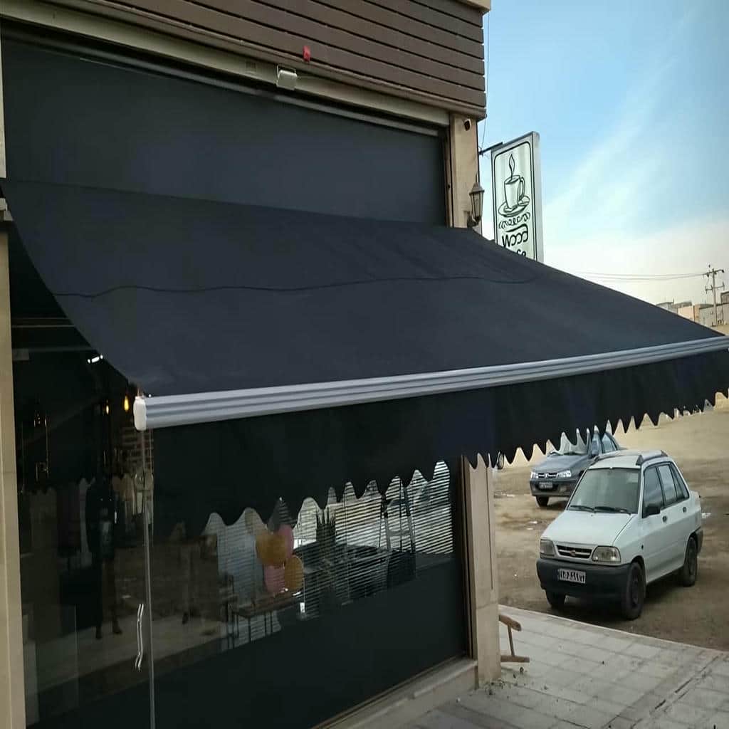 خرید سایبان برقی اتوماتیک بازویی در بجنورد