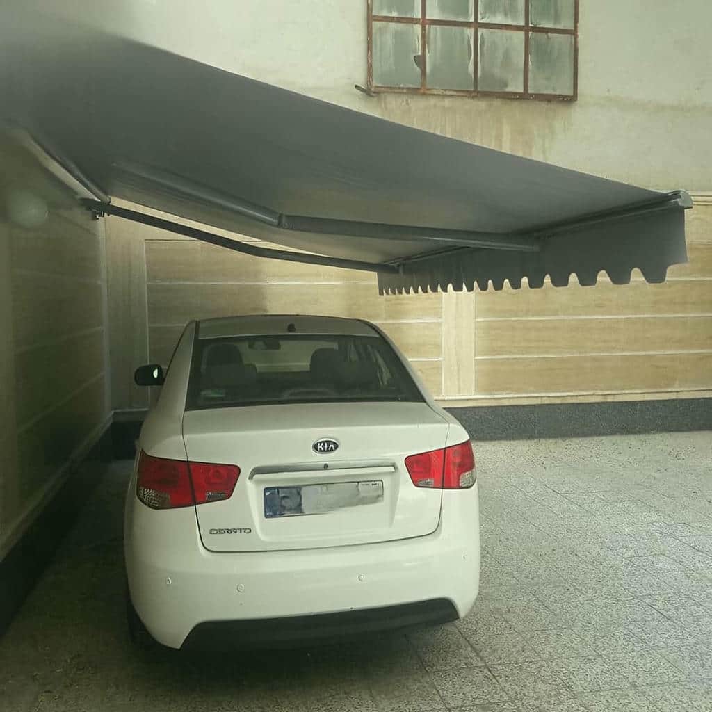 سایبان برقی اتوماتیک در فردیس کرج
