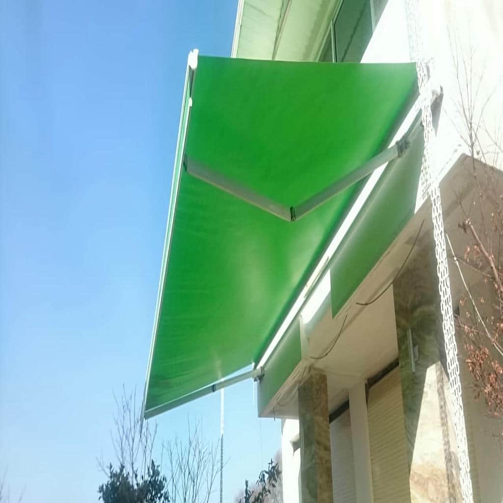 خرید سایبان برقی اتوماتیک بازویی در رفسنجان