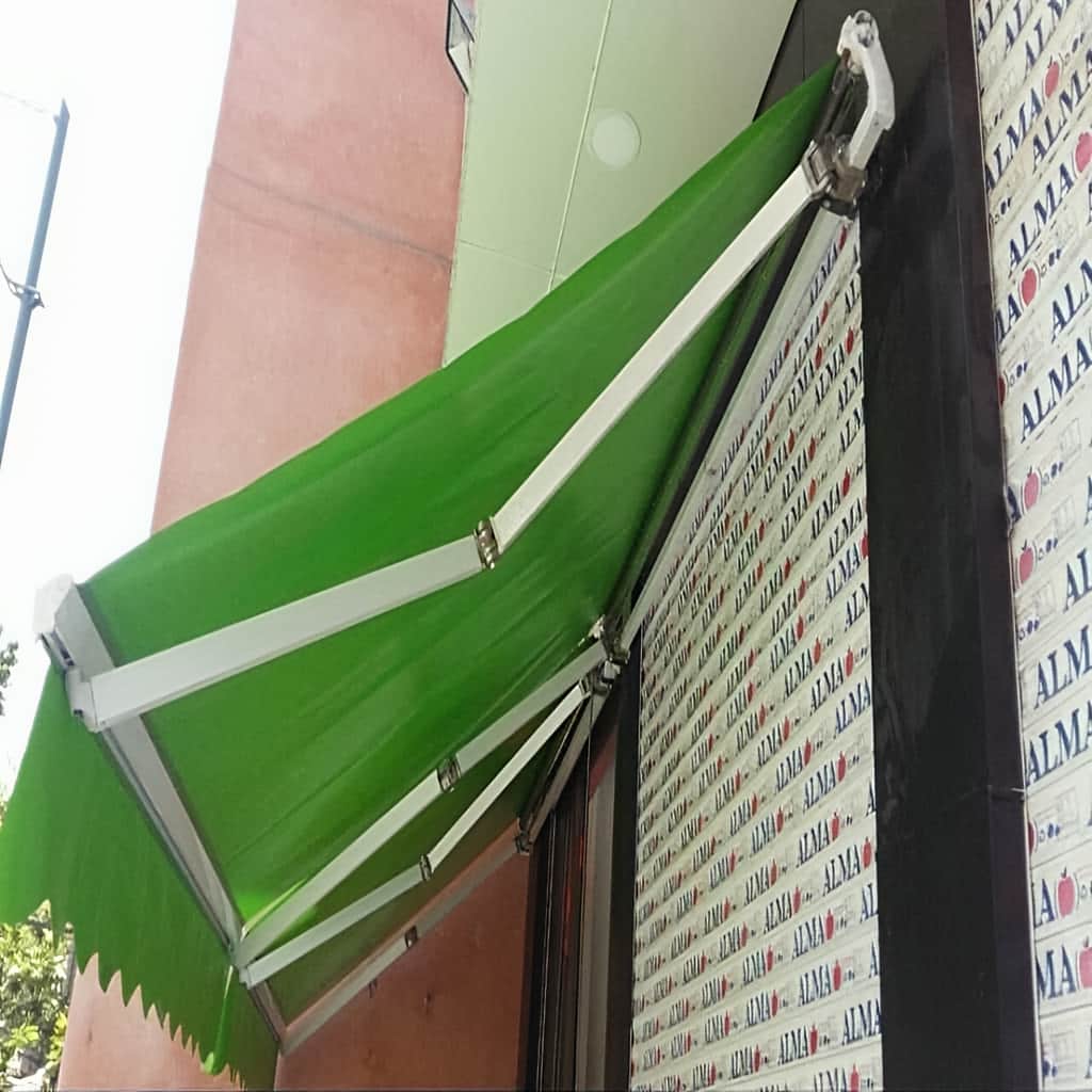 نصب سایبان برقی اتوماتیک پارچه ضد UV در فیروزکوه