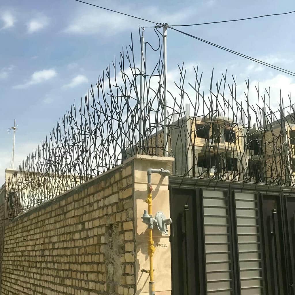 نصب حفاظ شاخ گوزنی تراکم بالا در کاشان