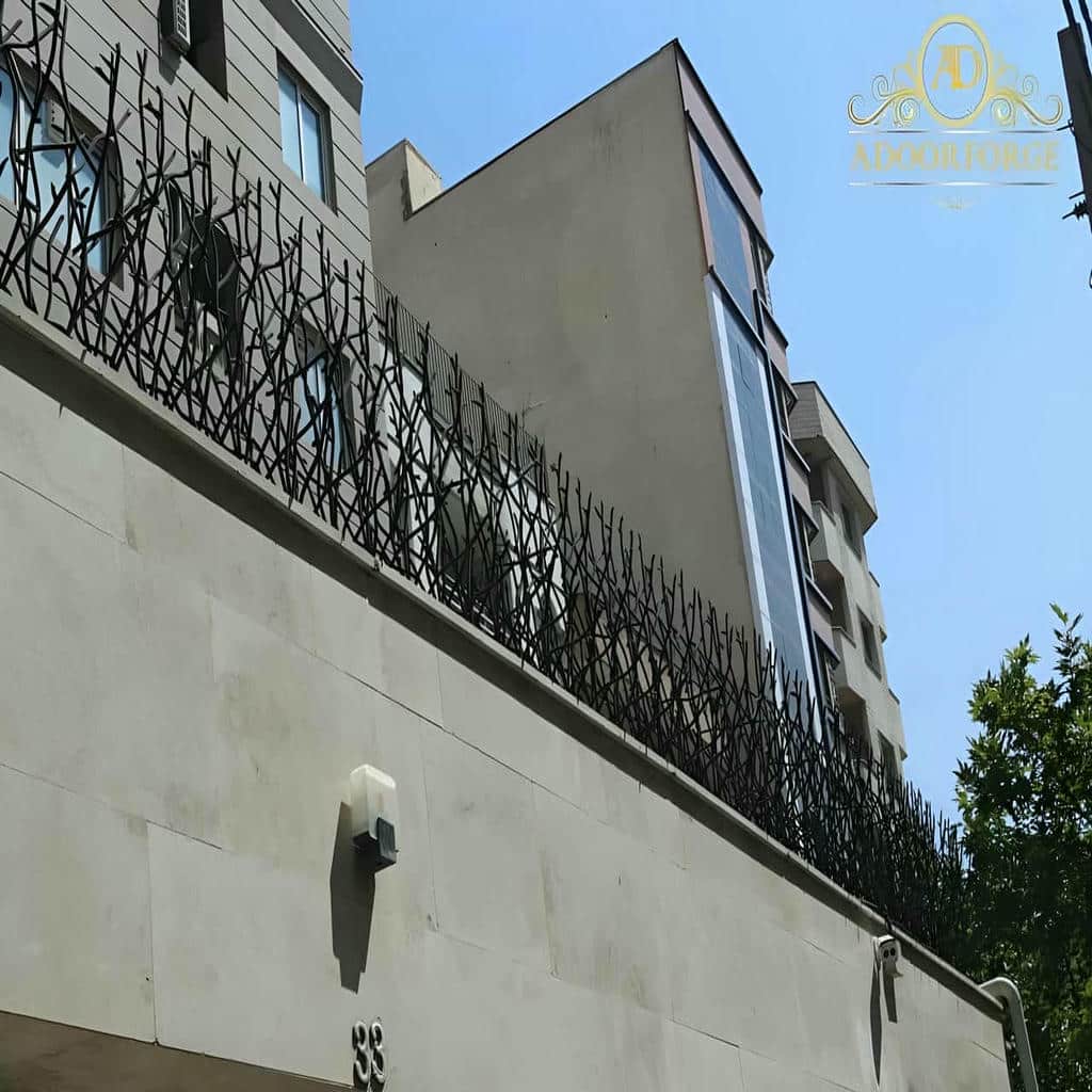 نصب حفاظ شاخ گوزنی رنگ کورهای در طالقان