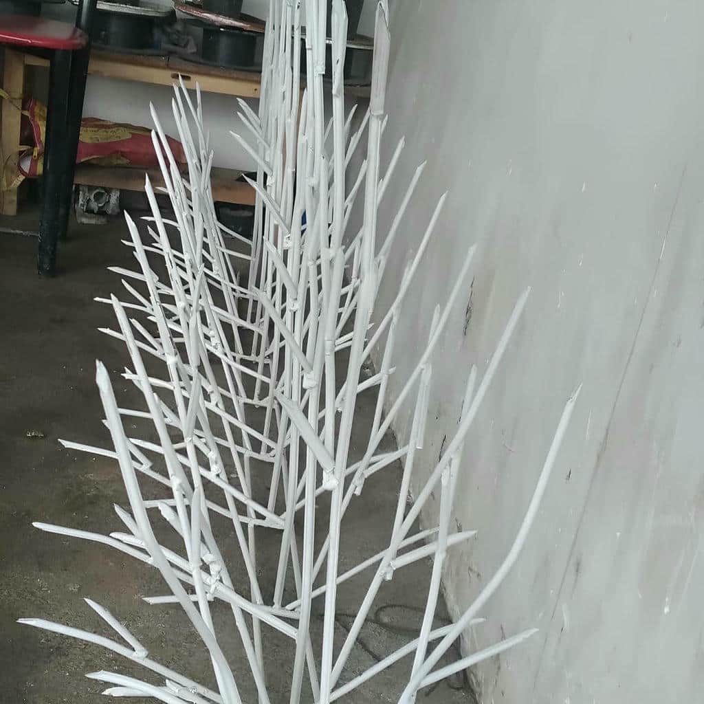 نصب حفاظ شاخ گوزنی شاخه فشرده در فشم