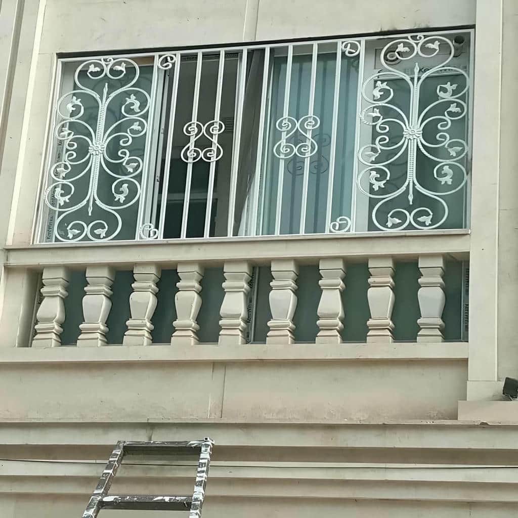 قیمت حفاظ پنجره نرده ساختمان ساده در بندرعباس