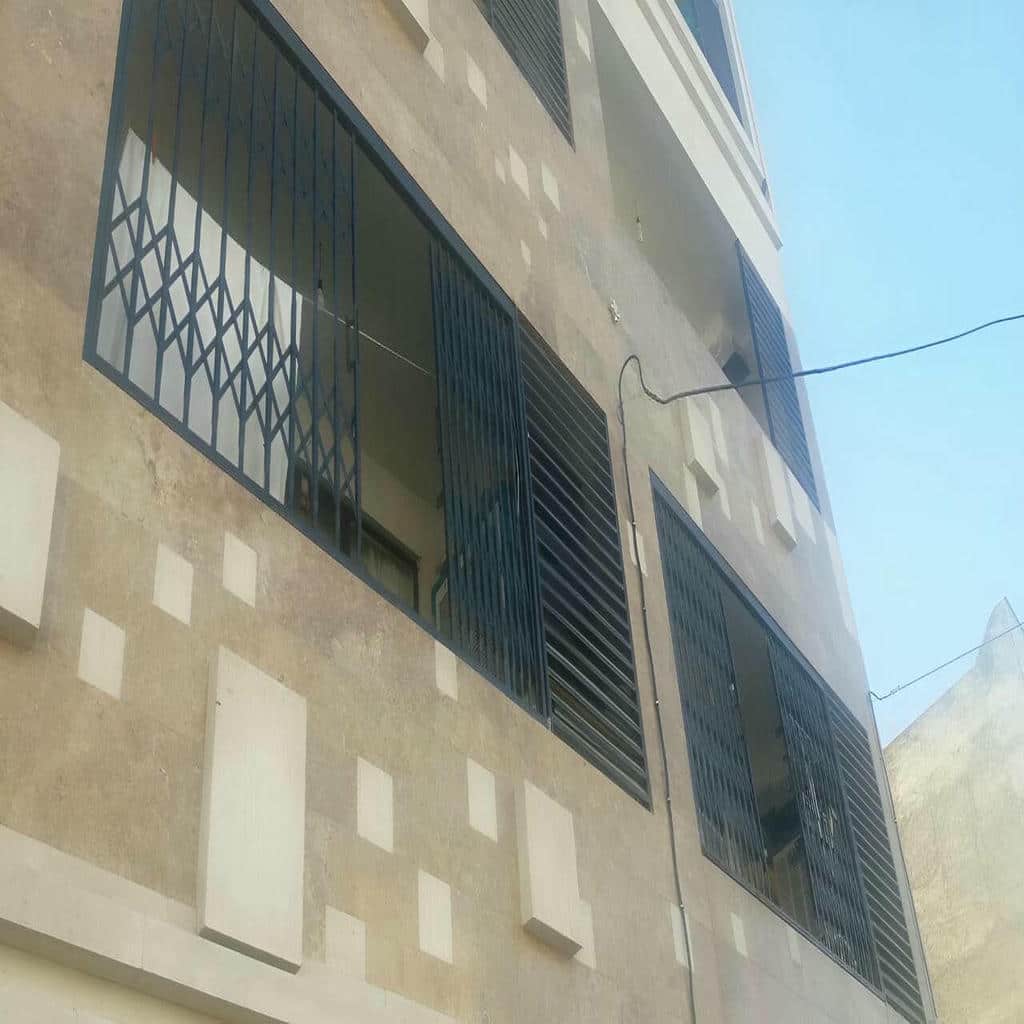 نصب حفاظ پنجره ساختمان ساده در مهرشهر کرج