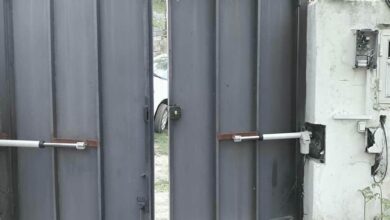 جک درب پارکینگ در باغ عباس‌آباد
