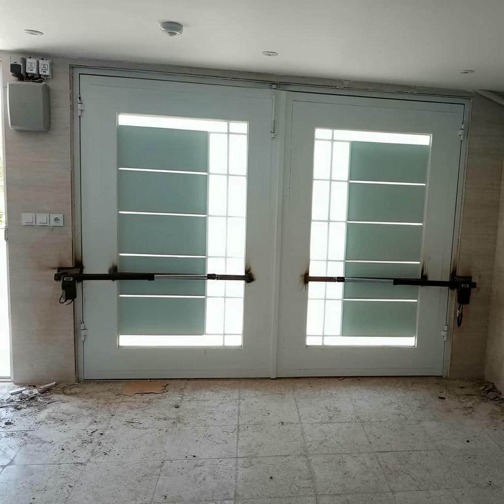 نصب جک درب برقی پارکینگ مسکونی در اندیشه