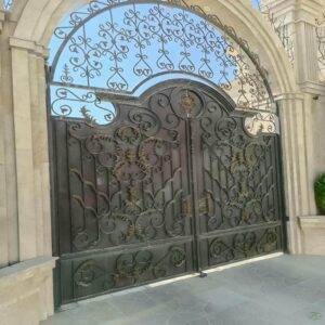 درب حیاط فلزی در قشم