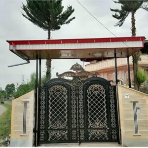 درب حیاط فلزی در آبادان