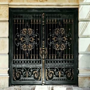 درب حیاط فلزی در سنندج