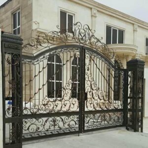 درب حیاط فلزی در قائمشهر
