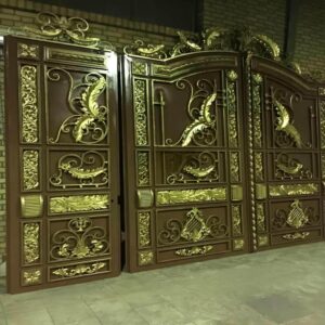 درب حیاط فلزی در کرج