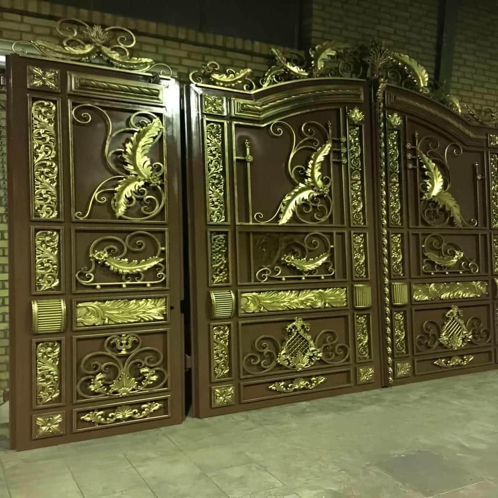 درب حیاط فلزی در کرج