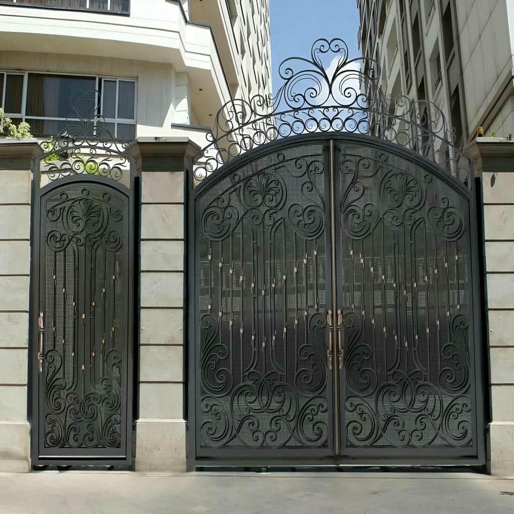 درب حیاط فلزی در هشتگرد