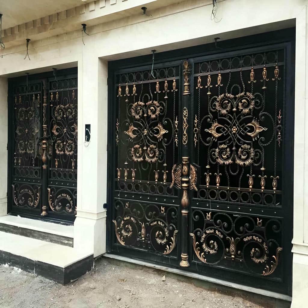 خرید درب حیاط فلزی ویلایی در بیرجند
