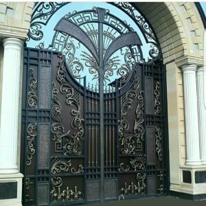 درب حیاط فلزی در عظیمیه کرج