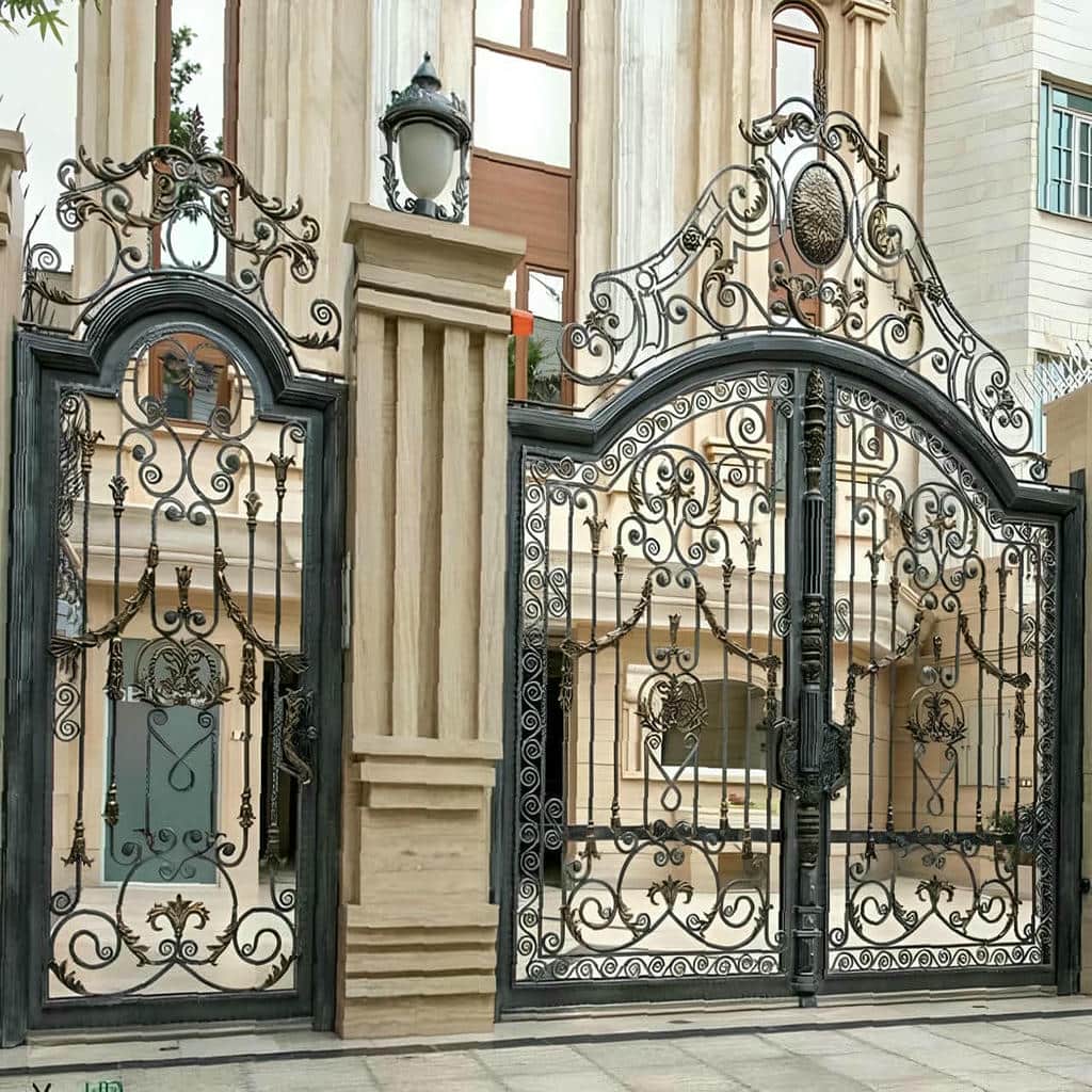 خرید درب حیاط فلزی باغی در کمال شهر